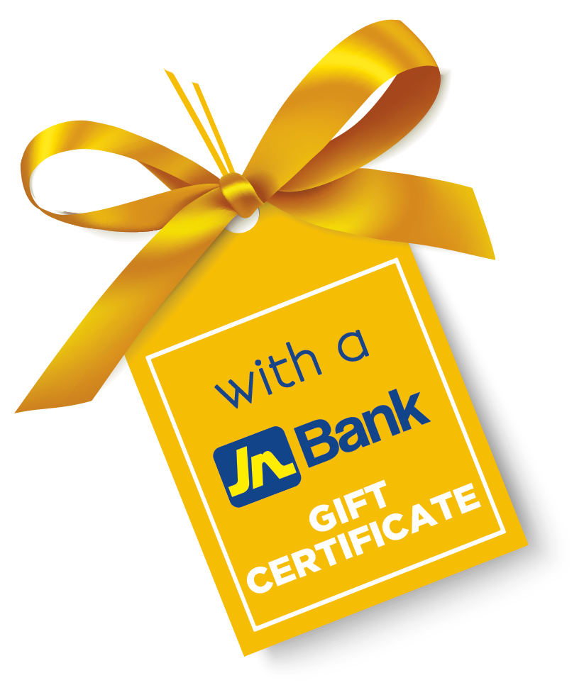 bank gift certificate